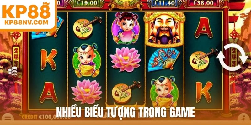 Nhiều biểu tượng trong game